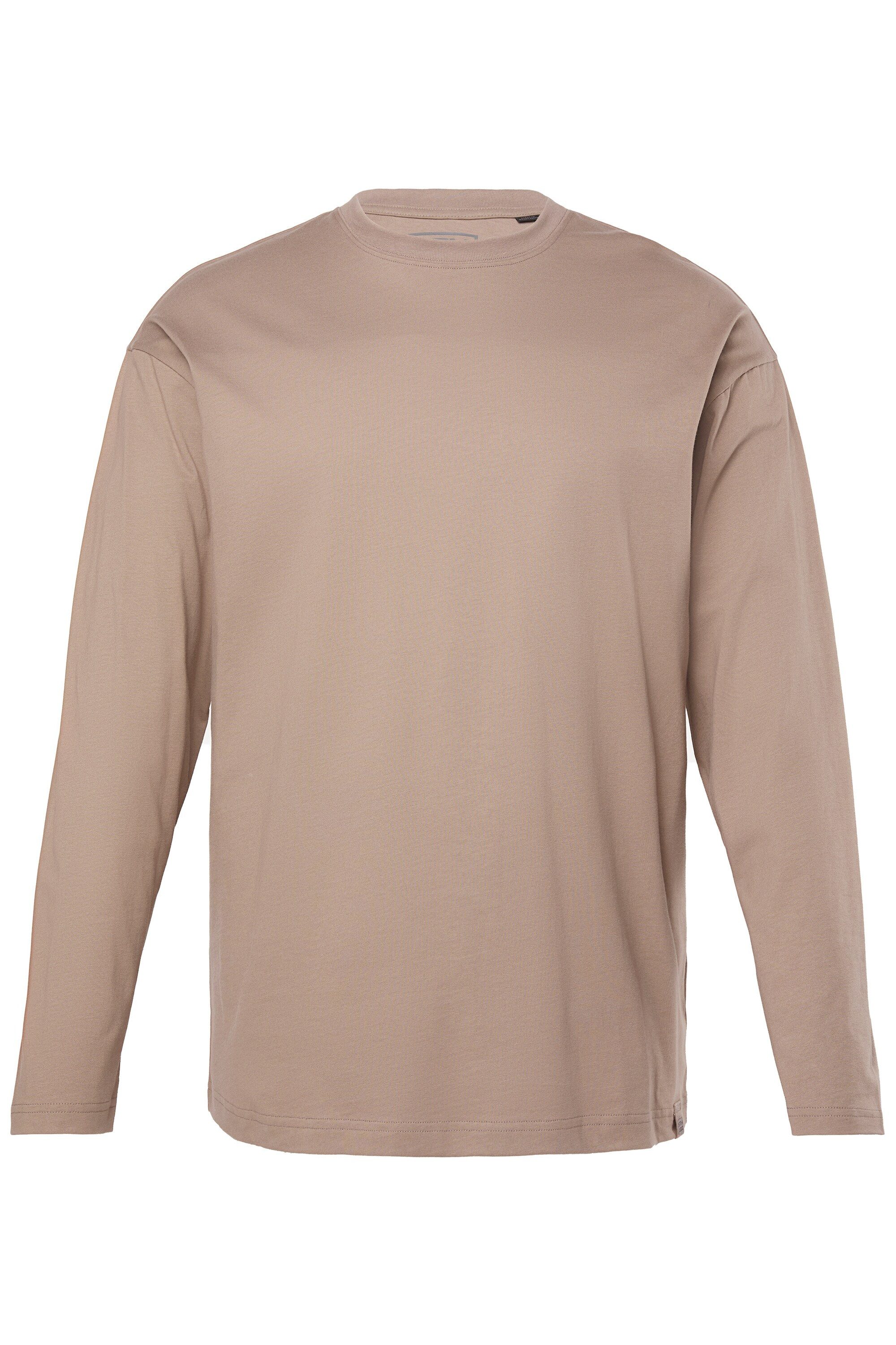 STHUGE T-Shirt Langarmshirt Basic oversized bis 8 XL günstig online kaufen