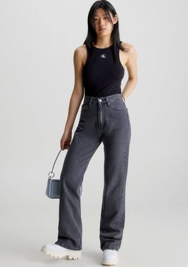 Calvin Klein Jeans Rundhalsshirt aus Baumwollstretch