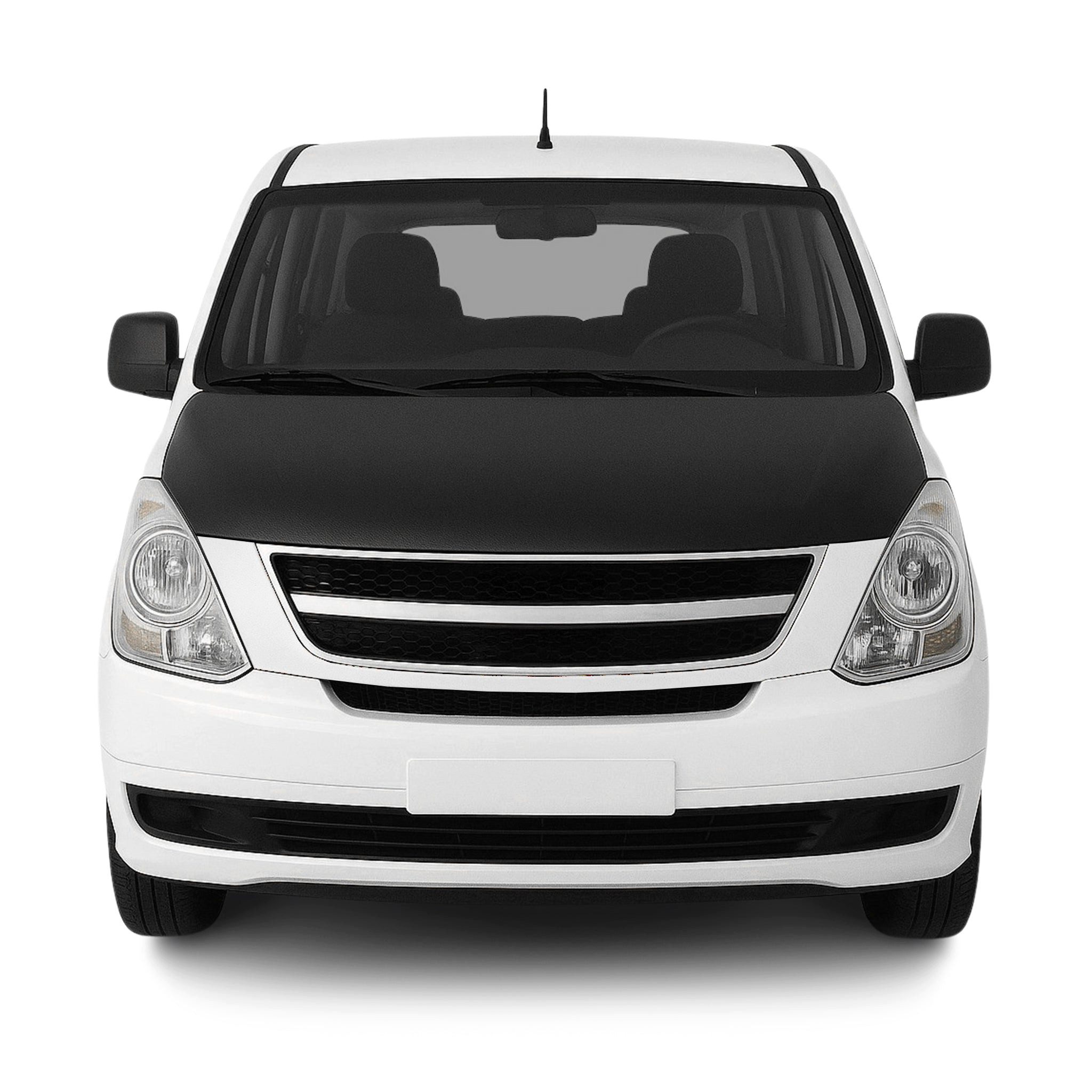 OMAC Frontstoßstange Haubenbra Bonnet Bra für Hyundai H1 2007-2025 Schwarz 1tlg, 1-St., Haltbar