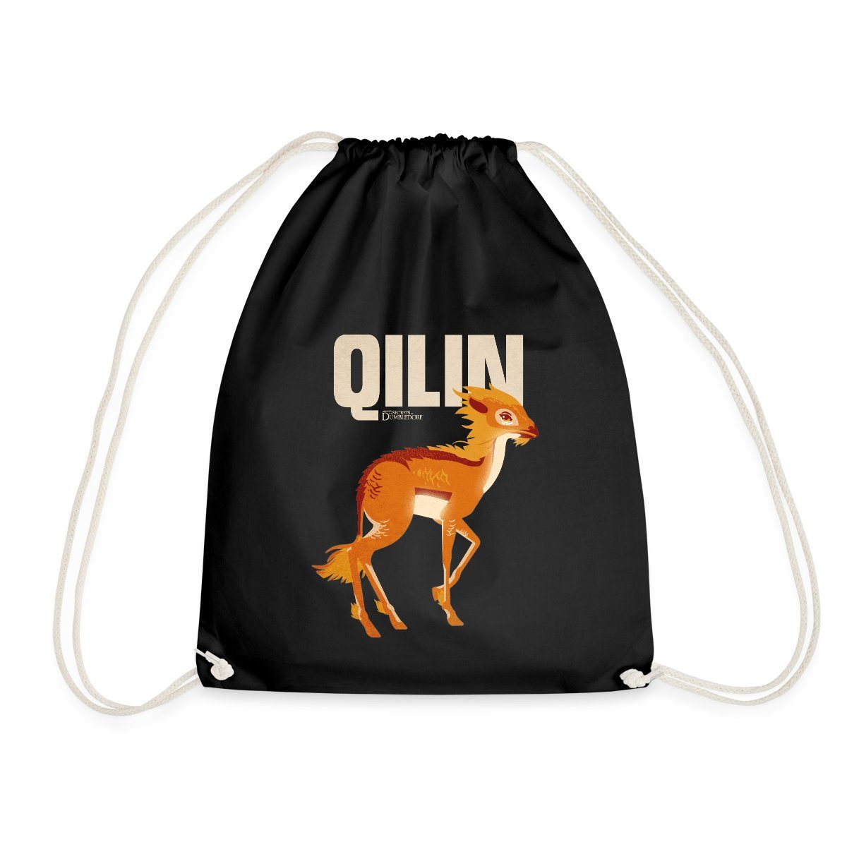 Spreadshirt Turnbeutel Phantastische Tierwesen 3 Qilin Einhorn Turnbeutel (1-tlg)