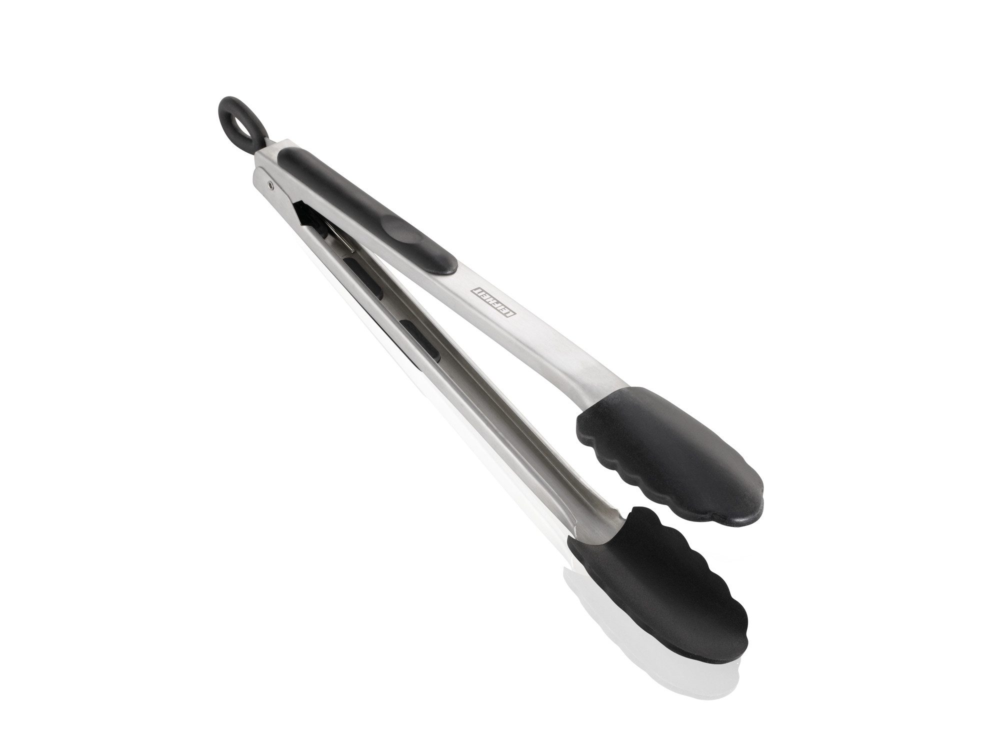 Leifheit Grillzange Küchen-und Grillzange 31 cm, hitzebeständig bis 160°C, Feststellmechanismus, Aufhängeöse, 31 cm