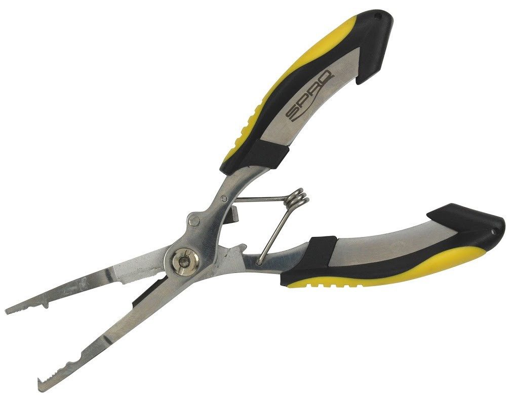 Angelhakenauslöser Spro Multi Splitringzange 16cm Sprengringzange mit Cutter