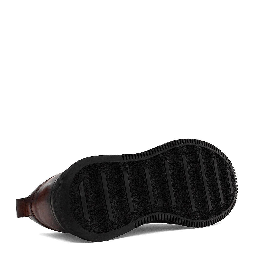 Celal Gültekin 550-4733 Schnürschuh Elegante Ledersneaker mit leichter Polyurethan-Sohle.