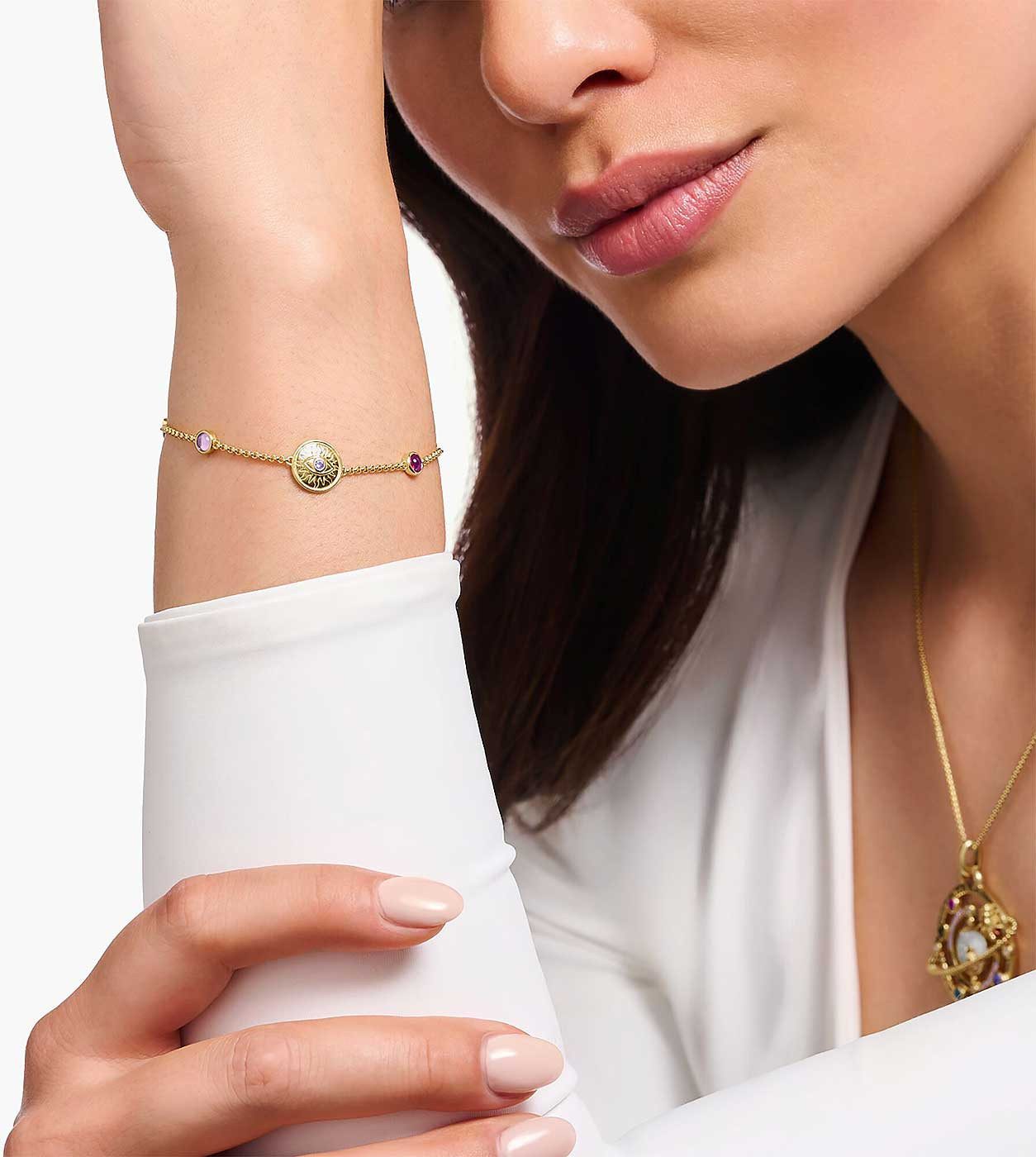 THOMAS SABO Armband Armband mit verschiedenen Anhängern - Thomas Sabo Modell: A2132-995-7