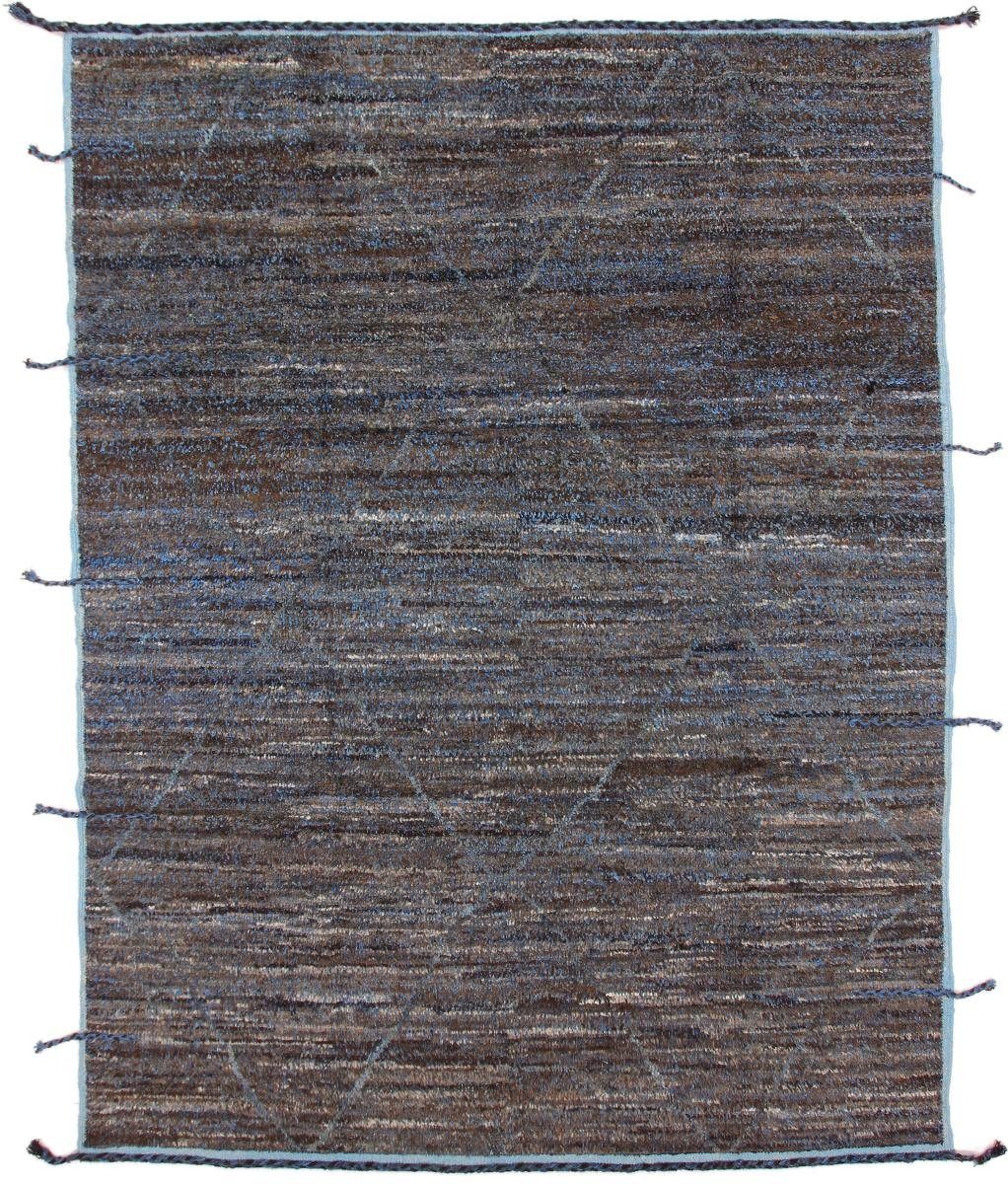Orientteppich, Trading, Maroccan Design Berber 245x307 Orientteppich mm Nain Handgeknüpfter Moderner Höhe: 25 rechteckig,
