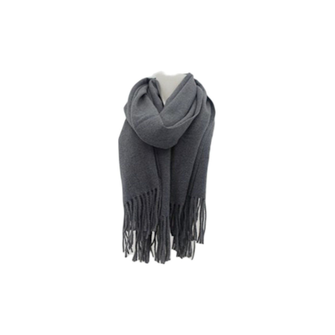 Schal Damenschal Soft Cashmera » Fransenschal 180 x 70 cm