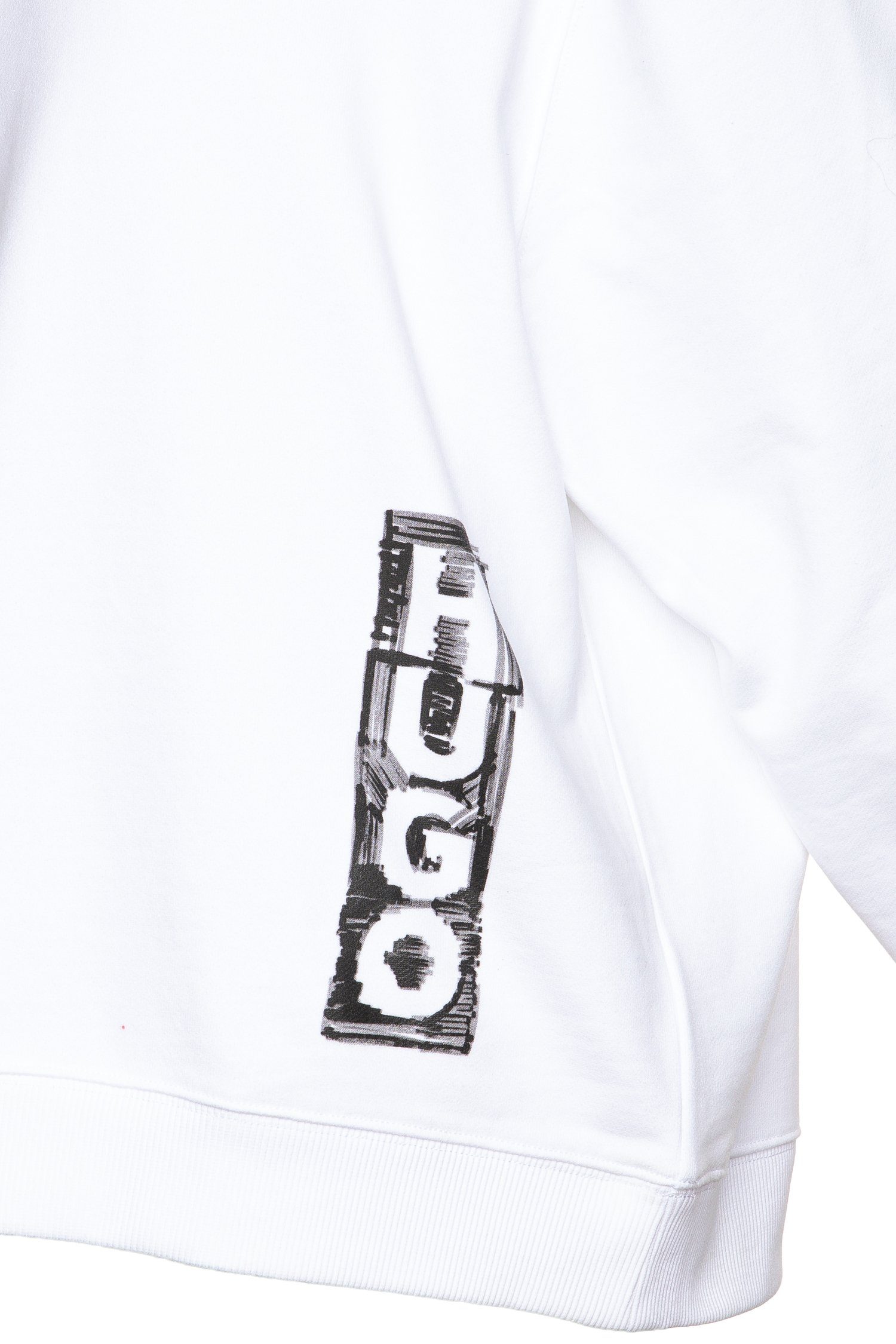 HUGO T-Shirt (1-tlg) Weiß (100) Deroxane