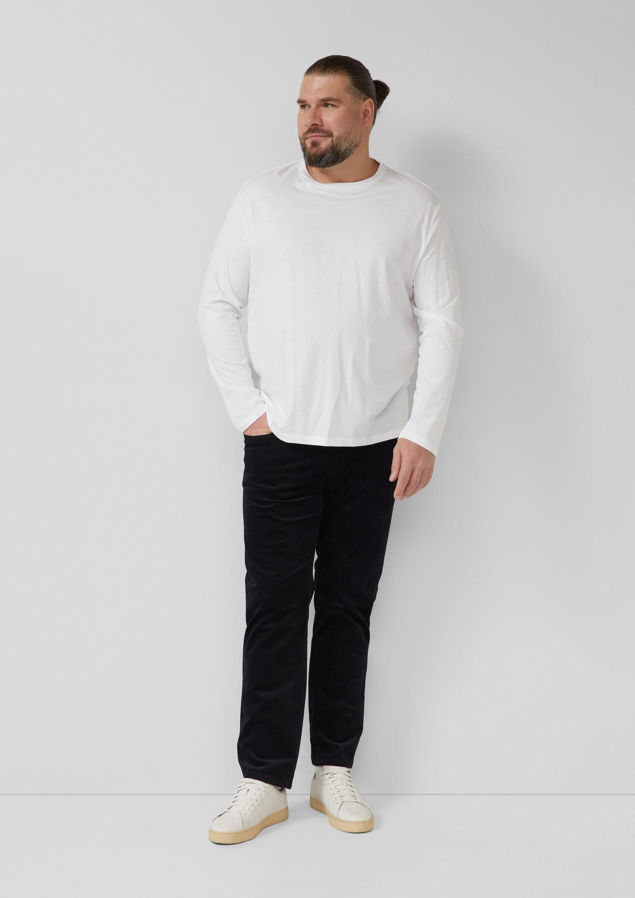 s.Oliver Chinos Hose CASBY Regular Fit: Hose aus diagonalem Feincord mit geradem Bein