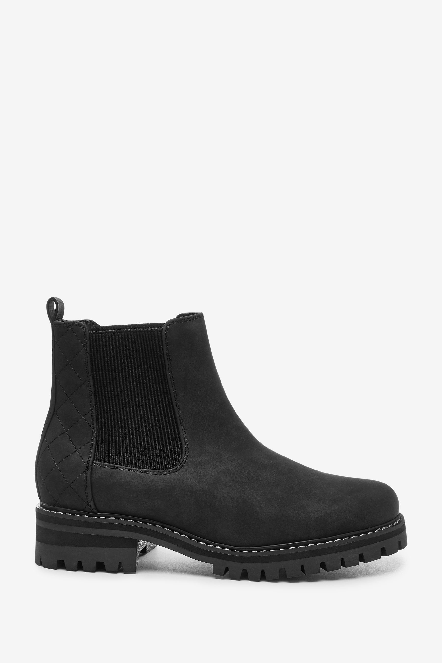 Next Forever Comfort Chelseas, extra (1-tlg) Black Passform weite Chelseaboots