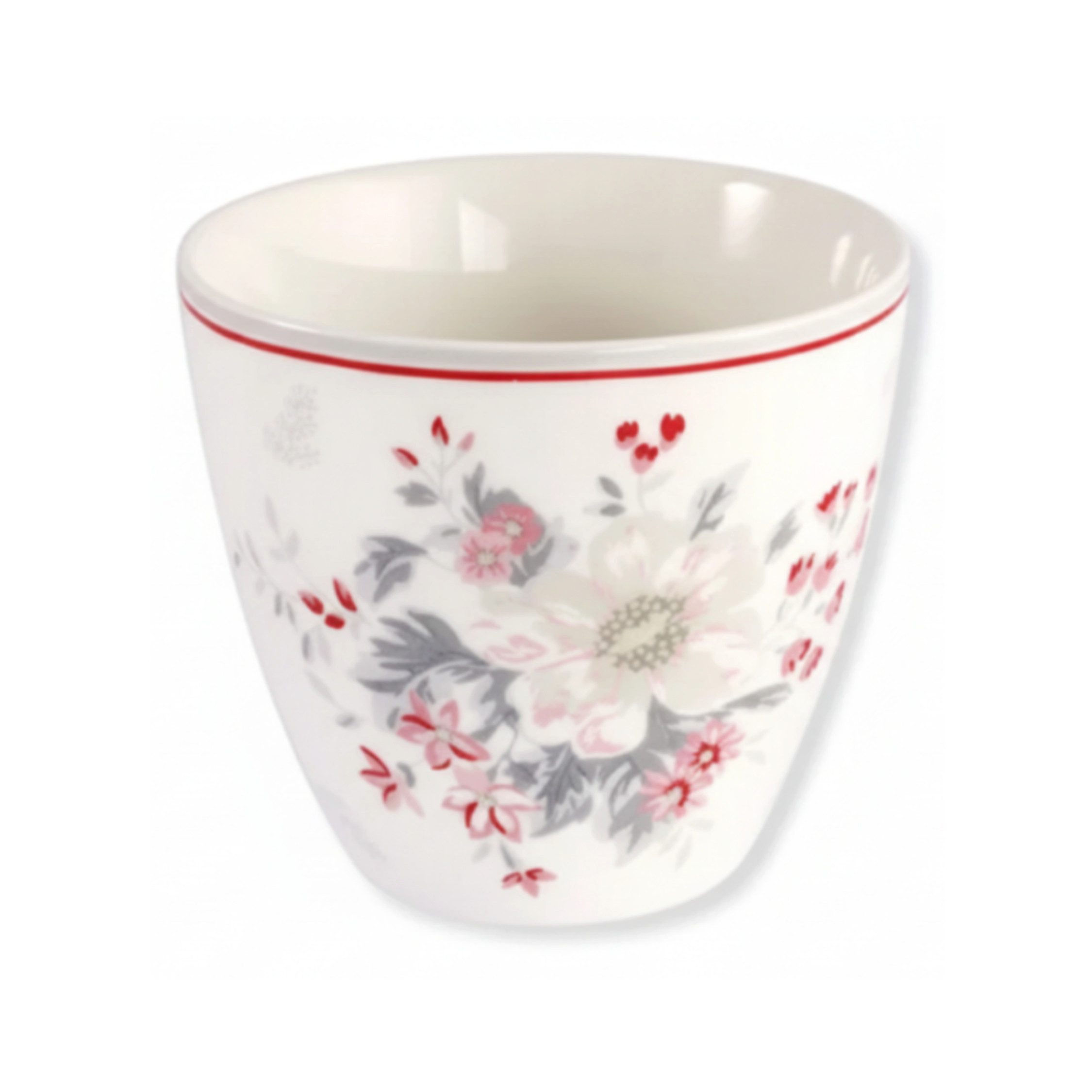 Greengate Becher GreenGate Latte Becher Abella Weiß