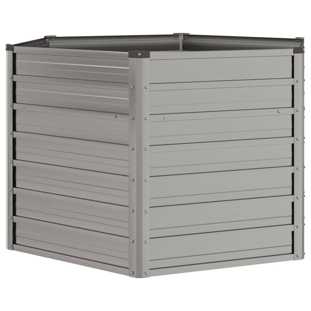 furnicato Hochbeet Rostig 129x129x77 cm Cortenstahl (1 St)