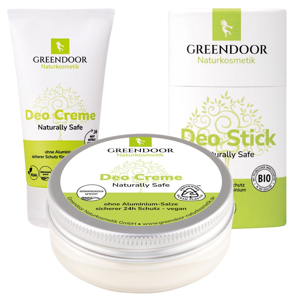 GREENDOOR Deo-Creme Deo Trio Naturally Safe Sparset