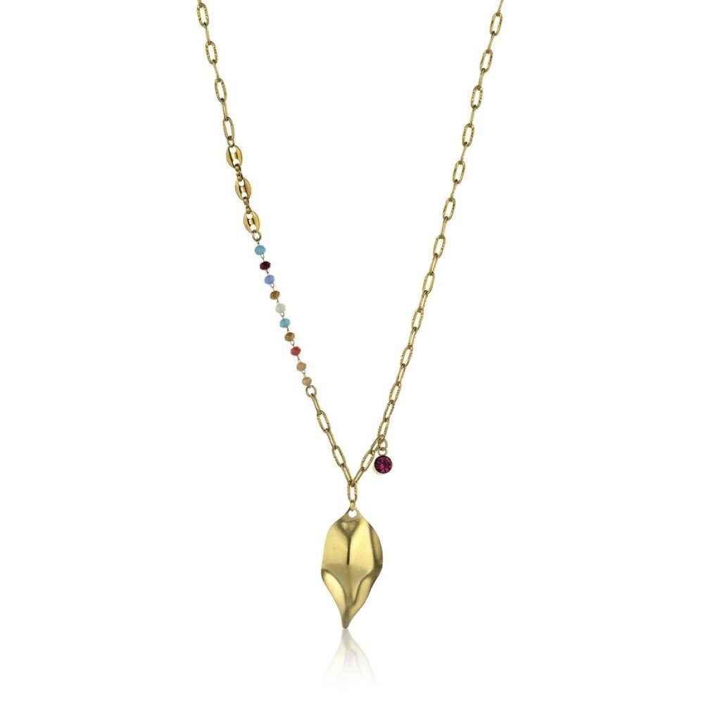 Emily Westwood Kette mit Einhänger Decent Reagan EWN23012G Goldplattierte Halskette