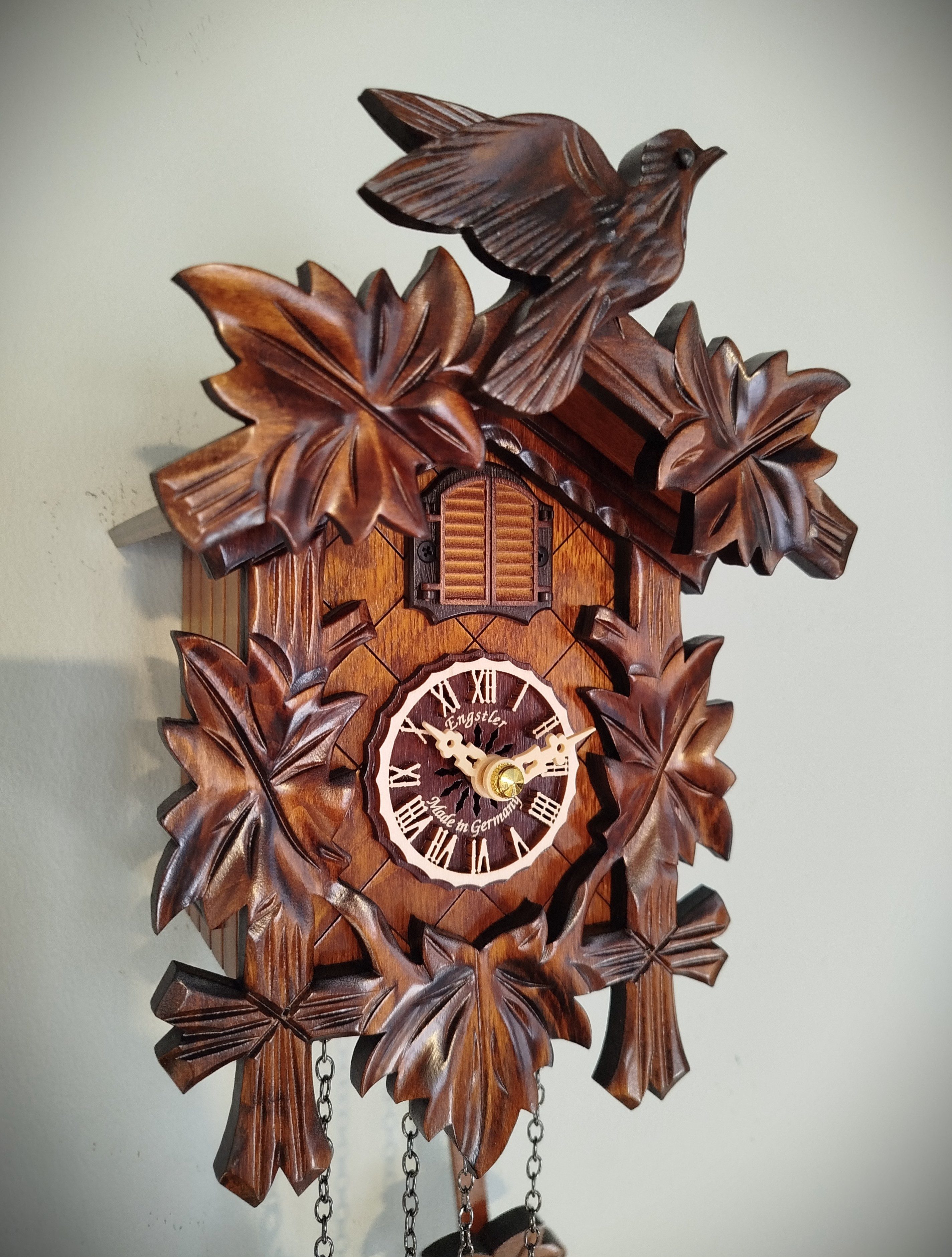 Clockvilla Hettich-Uhren Wanduhr Kuckucksuhr im Schwarzwald hergestellt günstig online kaufen