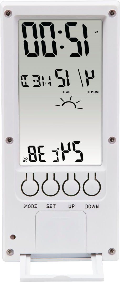 Innenwetterstation Thermometer/Hygrometer "TH-140", mit Wetterindikator