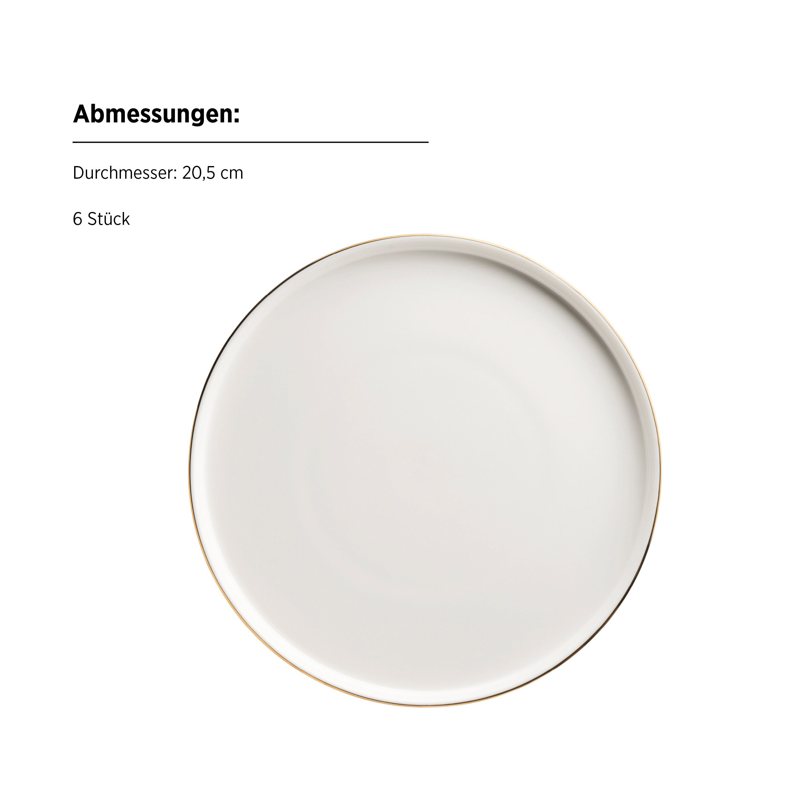 MÄSER Kaffeeservice Sita (18-tlg), 6 Personen, Porzellan