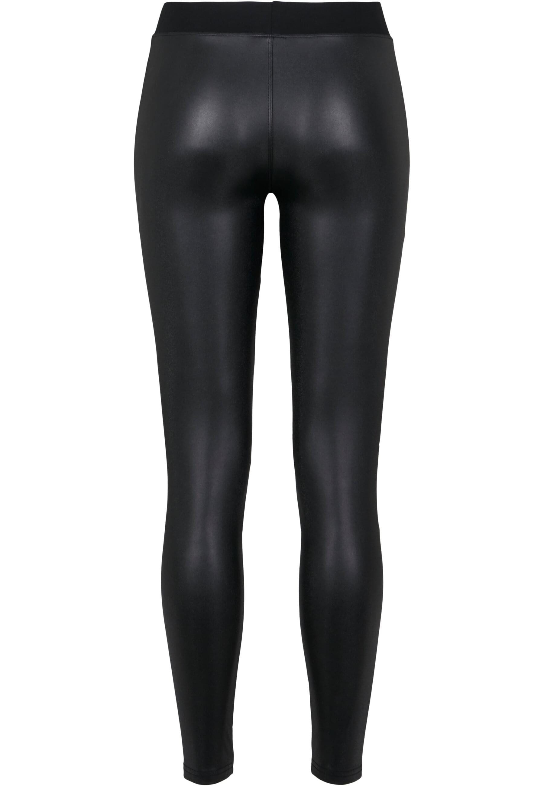 URBAN CLASSICS Leggings Urban Classics Damen Ladies Fake Leather Tech Leggi günstig online kaufen