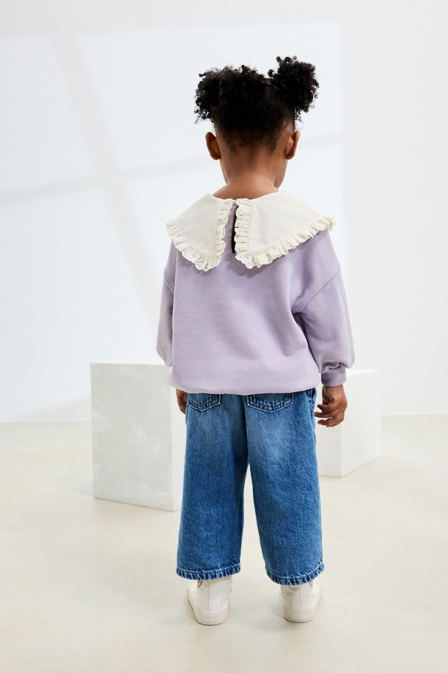 Next Sweater Sweatshirt mit Kragen (1-tlg) günstig online kaufen