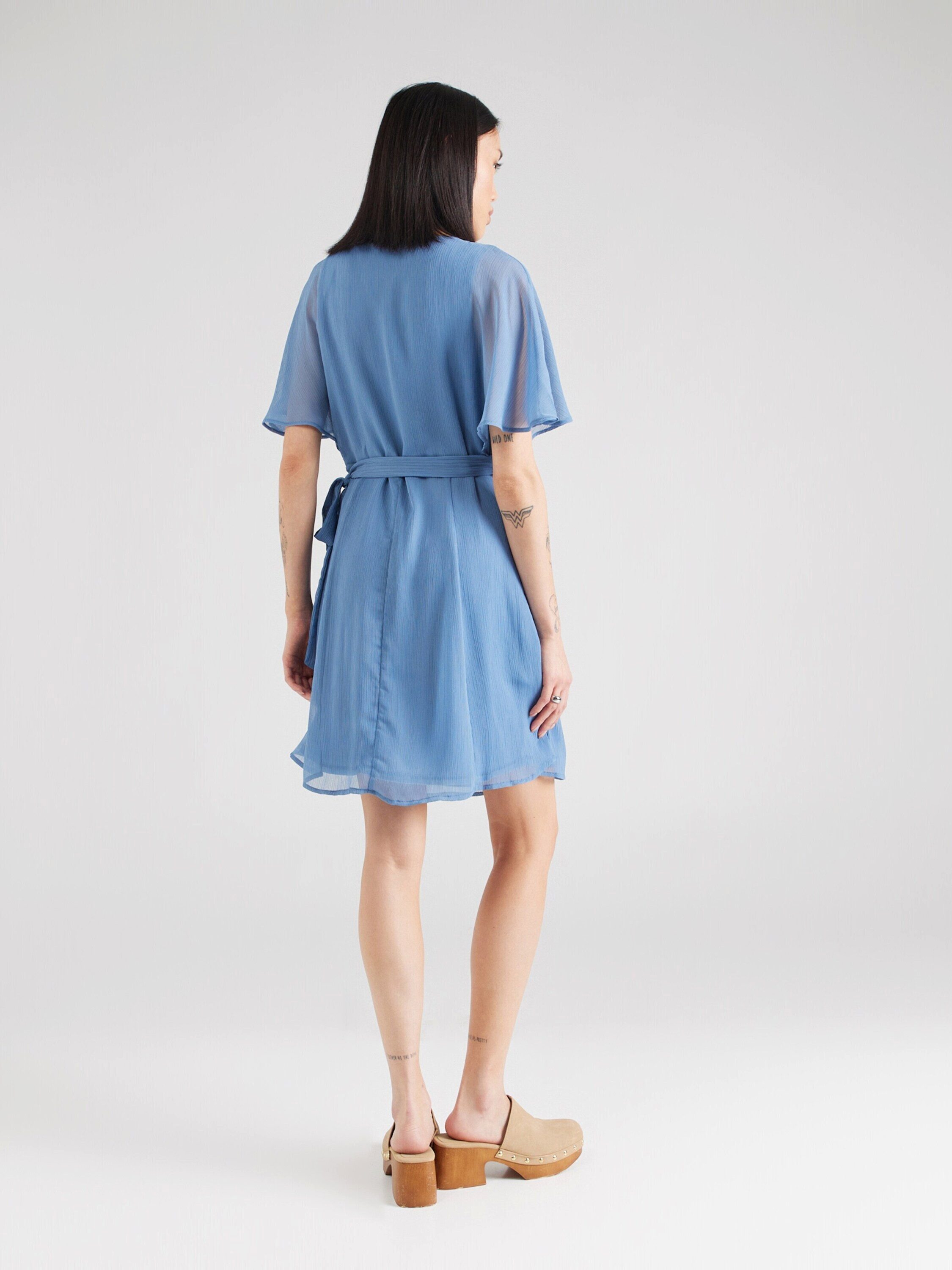 Vila Midikleid VIRILLA (1-tlg) Wickel-Design