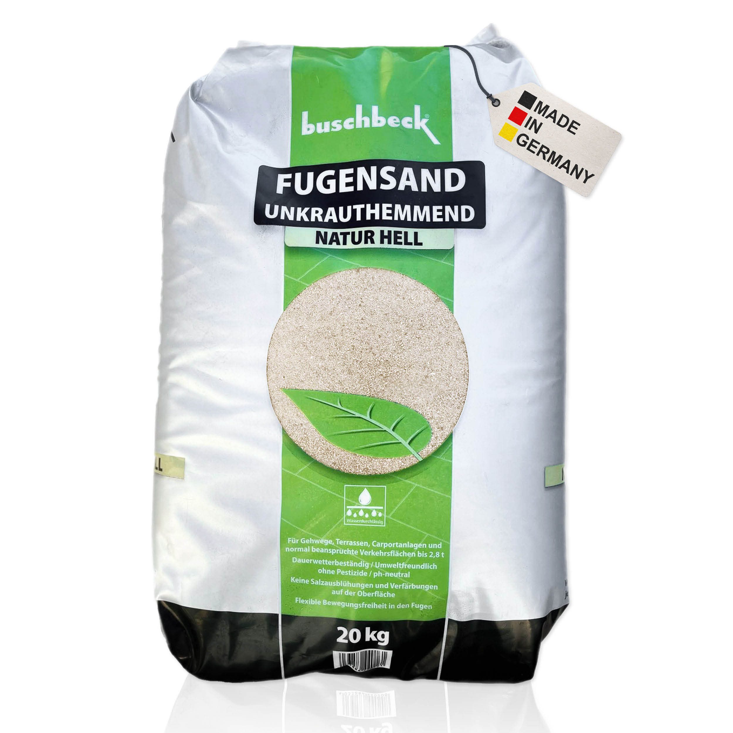 Rohrschneider Fugensand Fugensand, unkrauthemmender Sand, Pflasterfuge