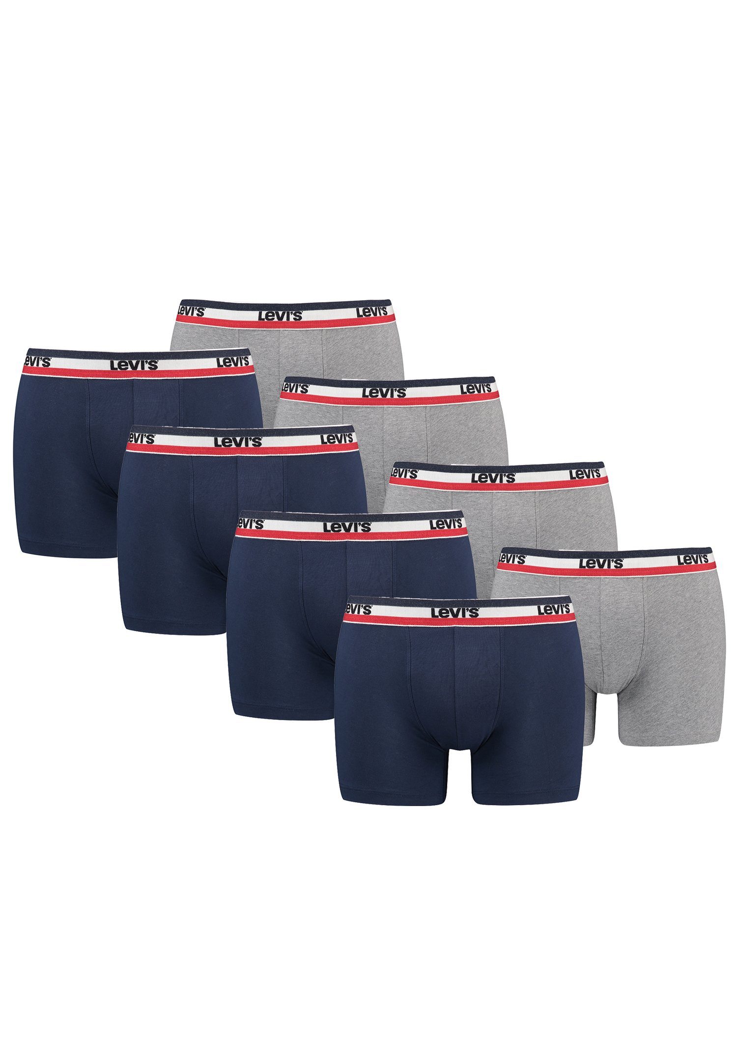 Boxershorts MEN SPRTSWR LOGO BOXER BRIEF ORGANIC CO 6er Pack