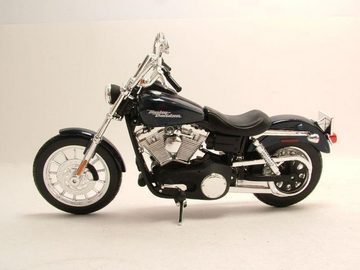 Maisto® Modellmotorrad Harley Davidson FXDBI Dyna Street Bob 2006 dunkelblau metallic Modellm, Maßstab 1:12