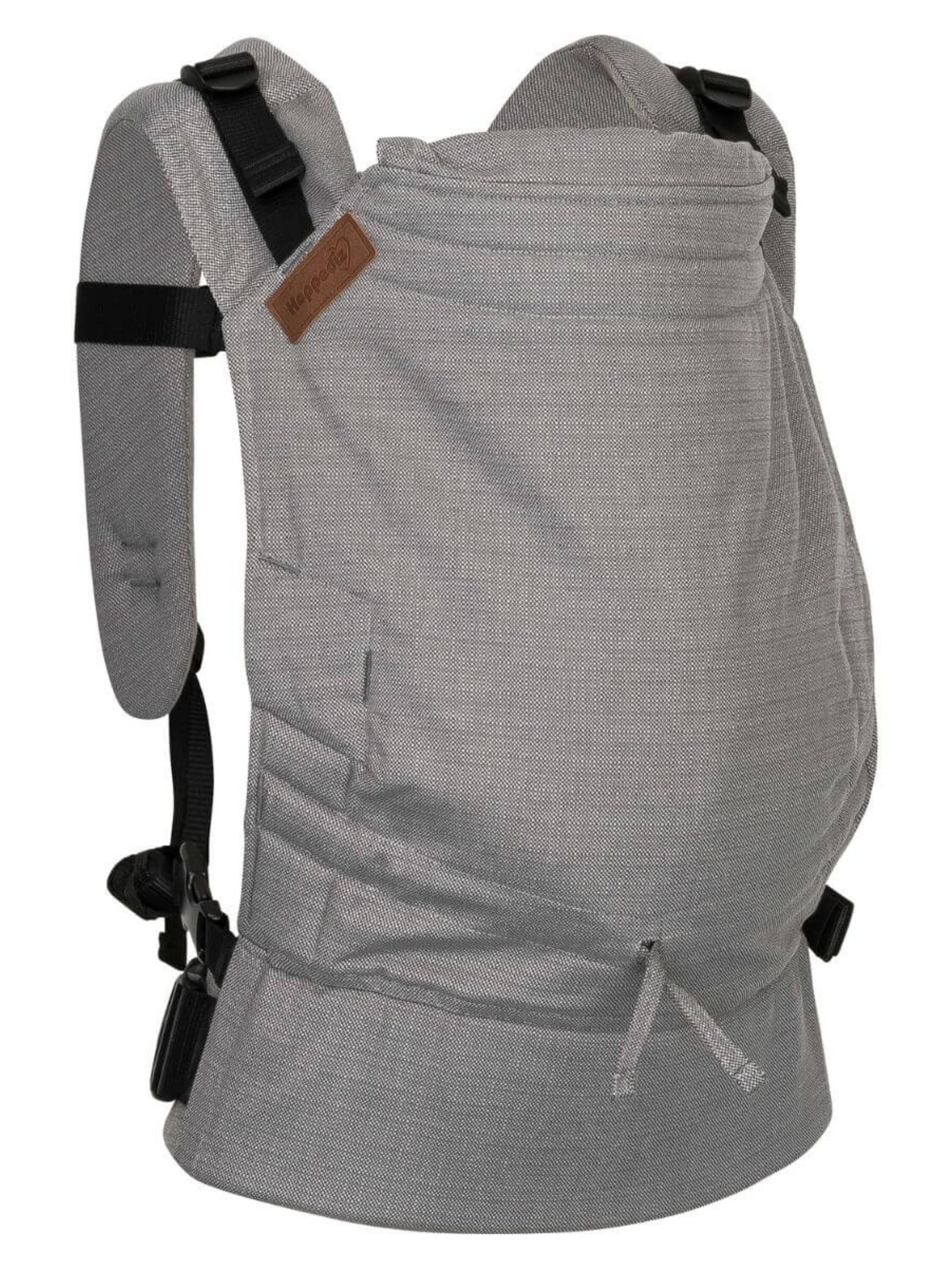 Hoppediz Babytrage Buckle, ab Geburt (3,5 - 20 kg) - Fullbuckle mit 2 Schnallen Optionen