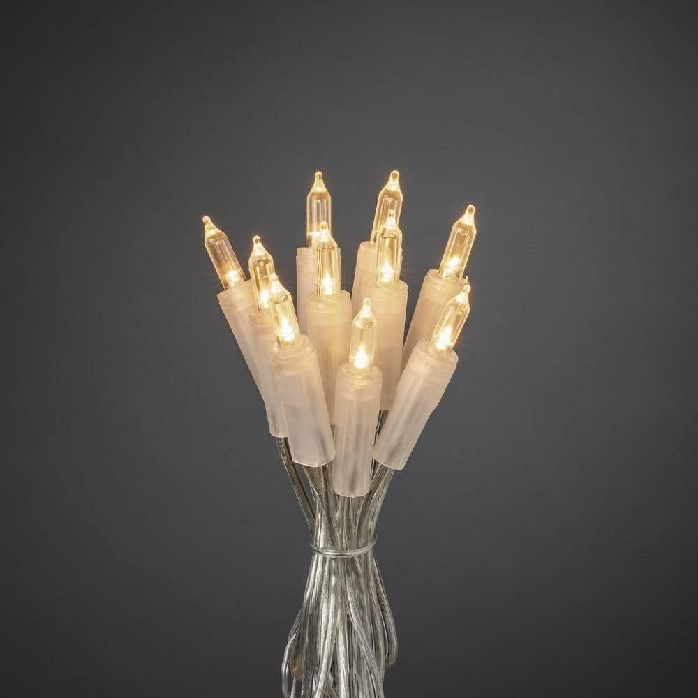 KONSTSMIDE LED-Lichterkette LED Mini-Lichterkette 20er warmweiß Kabel klar 2,85m 6301-103