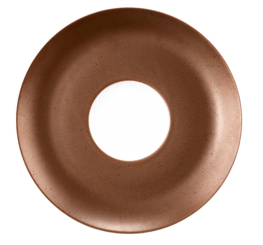Seltmann Weiden Untertasse Liberty Bronze Espressountertasse 12 cm, Untertasse Bronze einfarbig