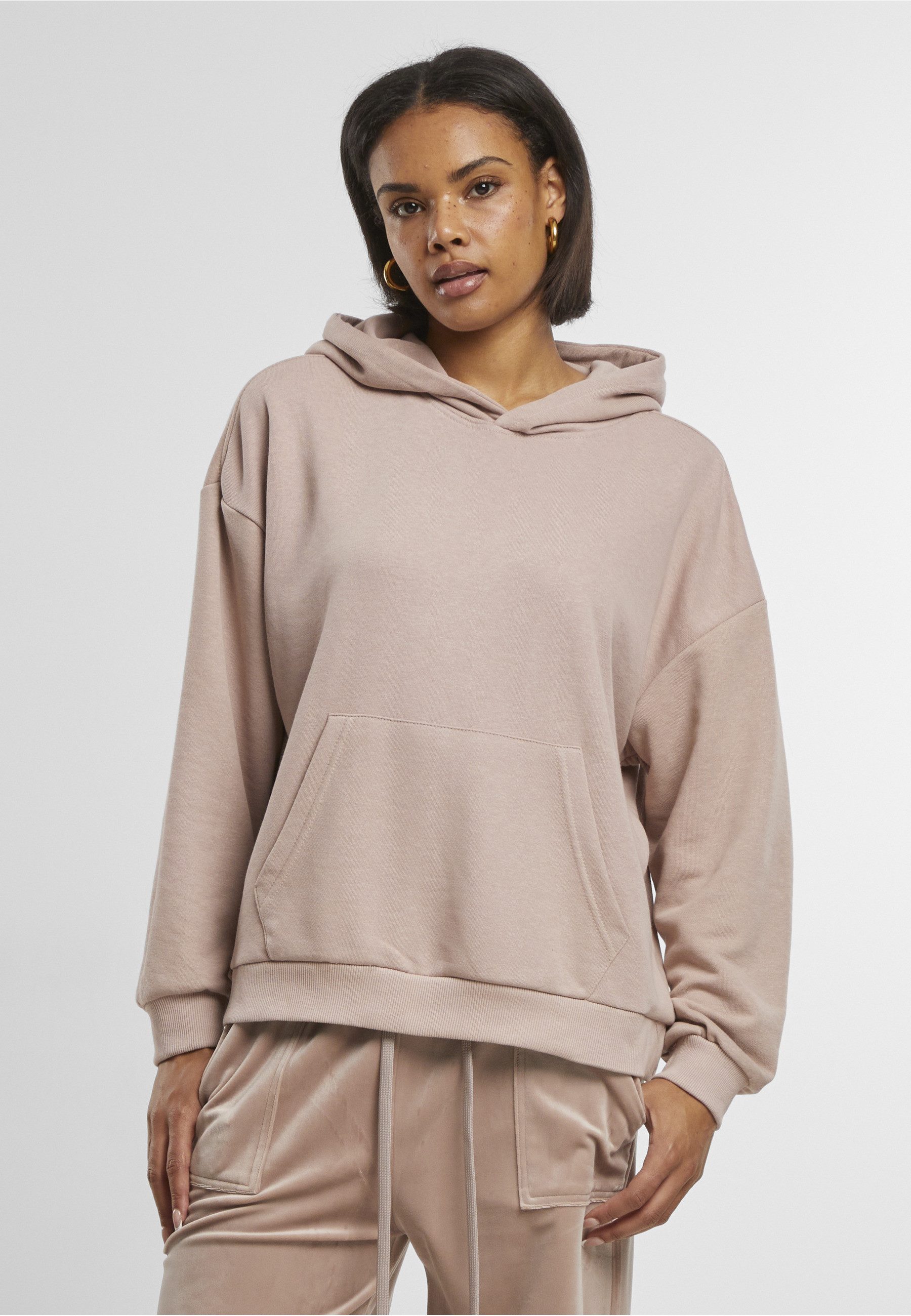 URBAN CLASSICS Kapuzenpullover Urban Classics Ladies Light Terry Oversized Hoodie (1-tlg)