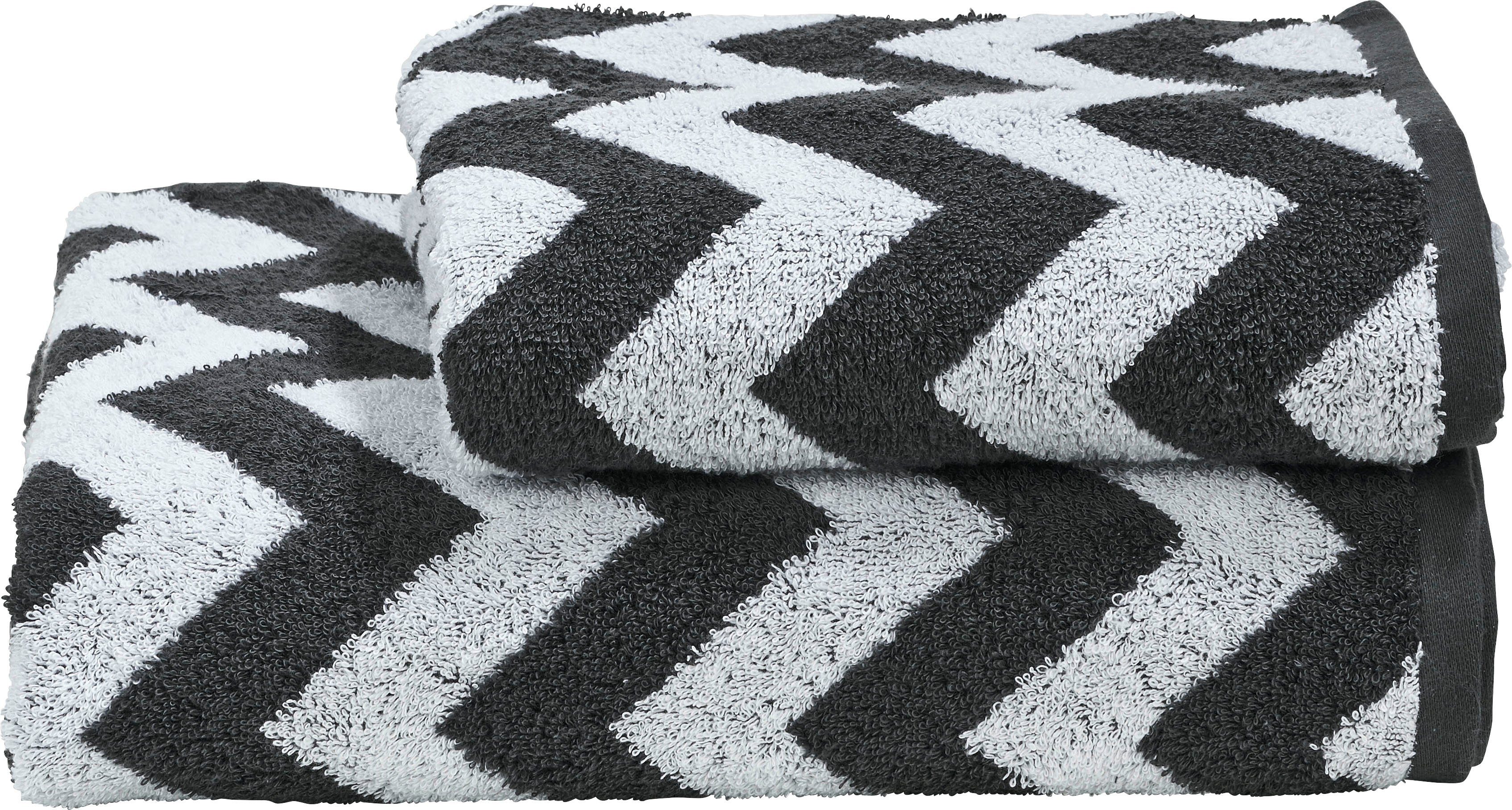 Handtuch Set Daily Shapes ZickZack