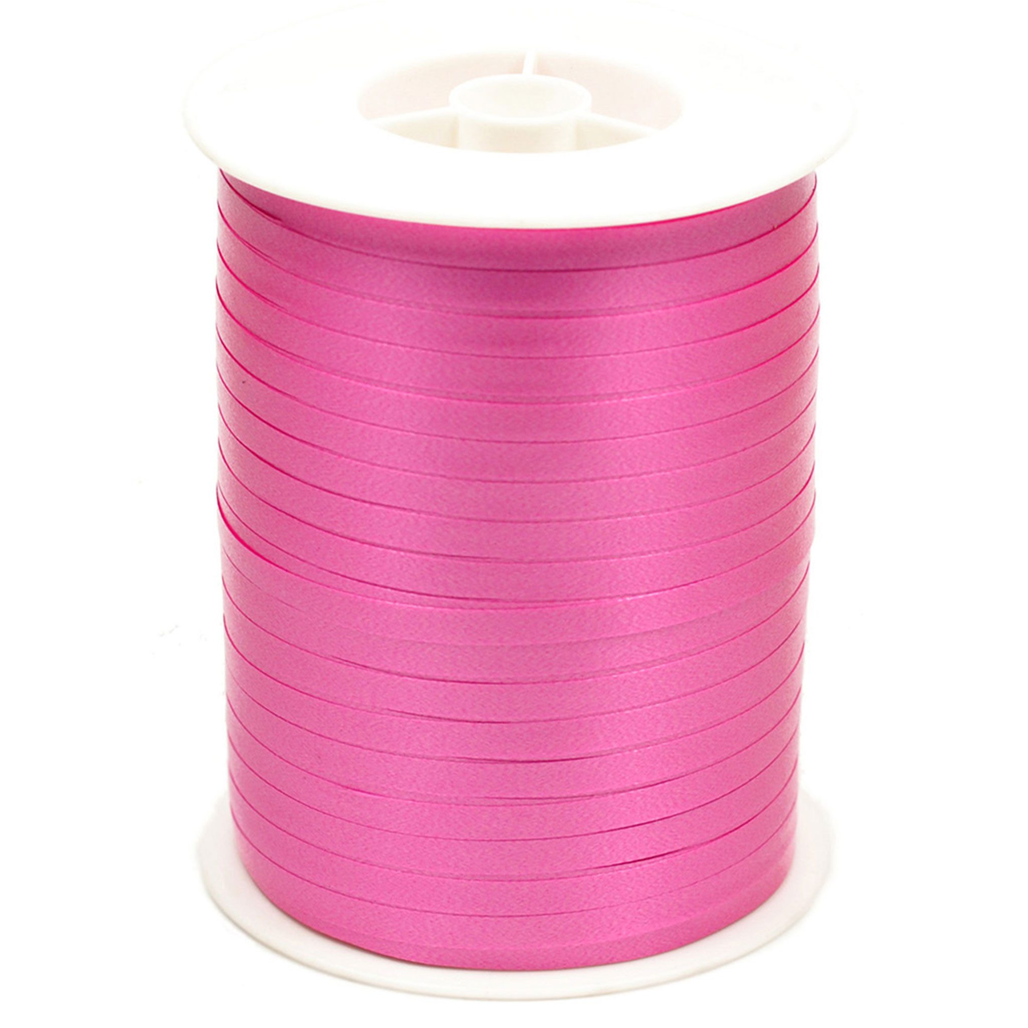 Star Geschenkband, Geschenkband Ringelband 5mm x 500m Rolle Fuchsia