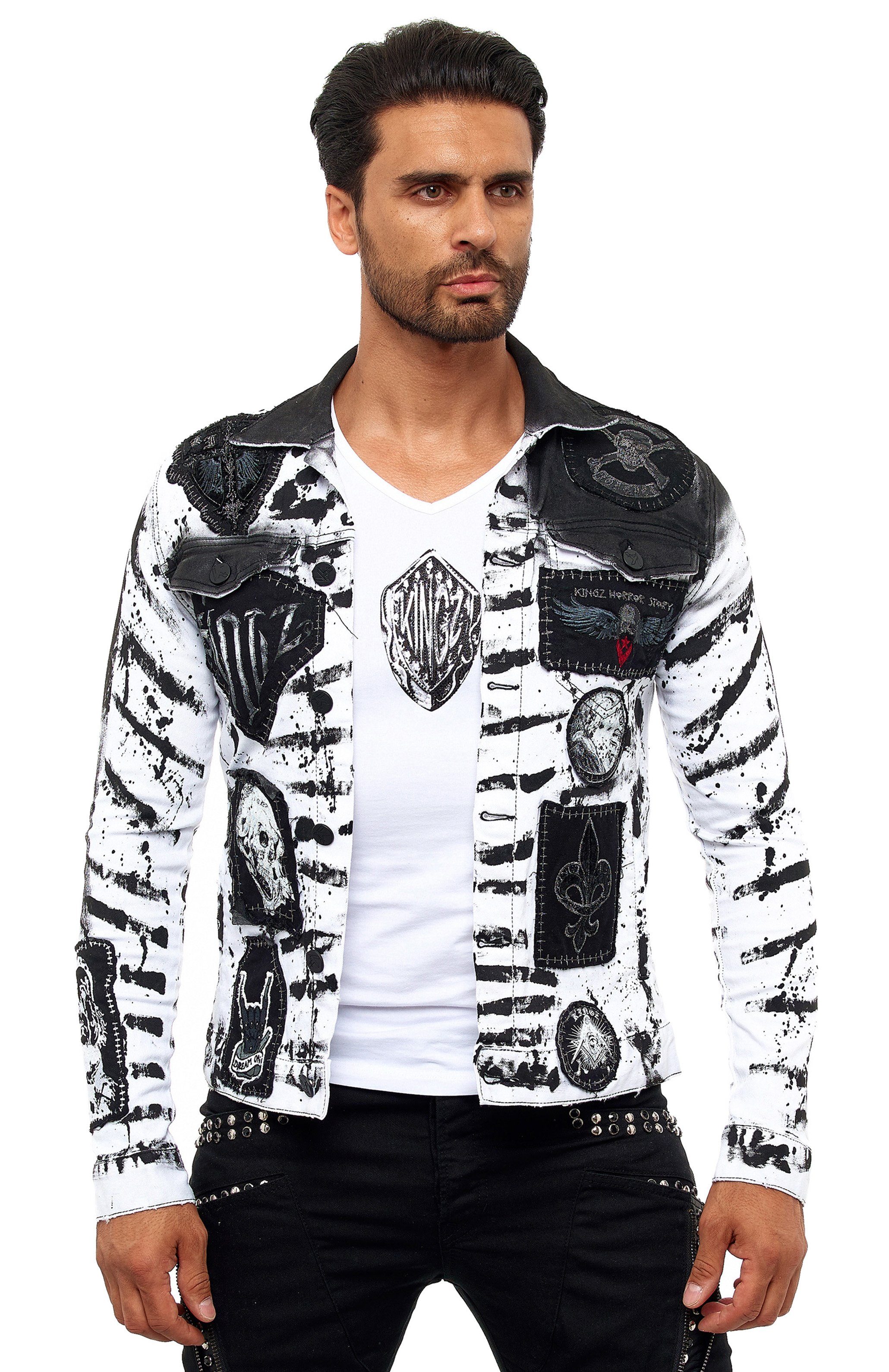 Weisse Herrenjeansjacke Online Kaufen Denim Jacken Otto