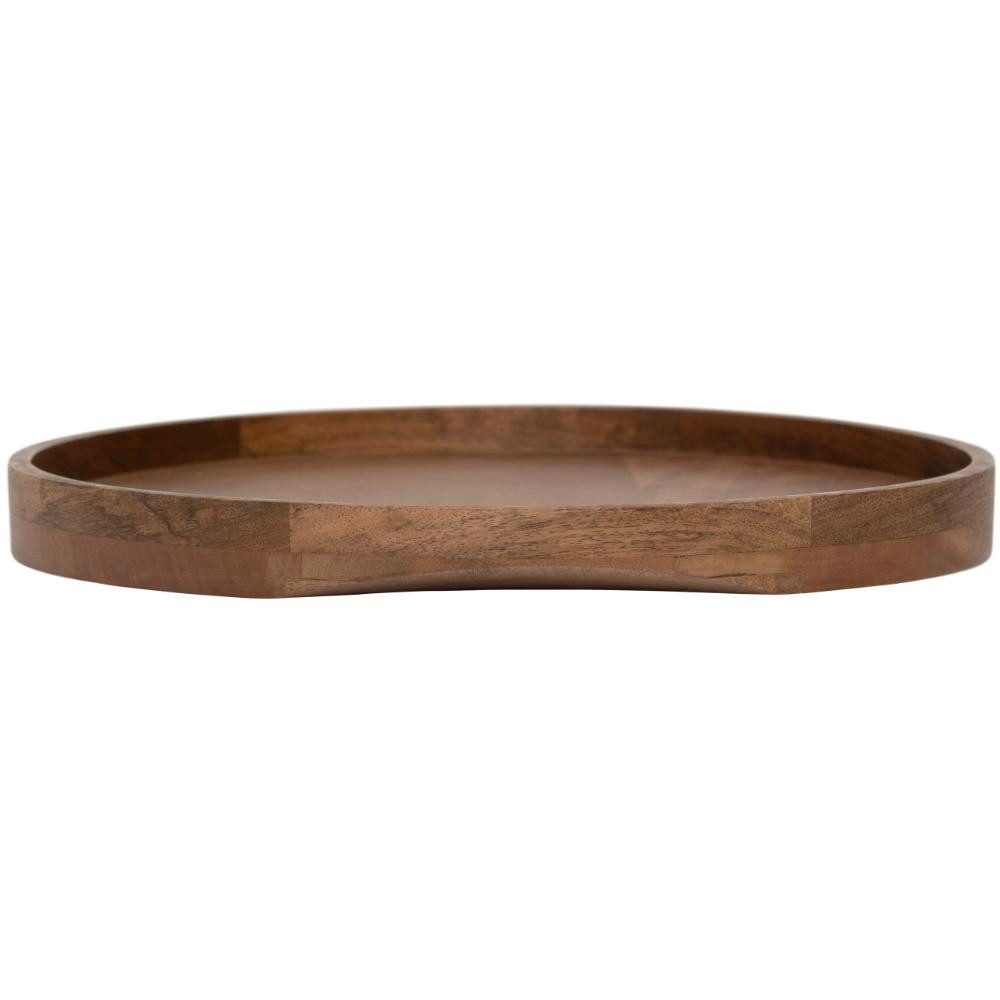 Urban Nature Culture Tablett Servierteller XL Gila Mango Wood (42x4cm)