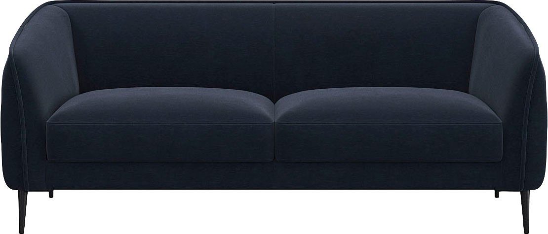 FLEXLUX 2,5-Sitzer Belle Designsofa, Couch, bequem durch Kaltschaum im Sitz, Skandinavisches Design, In hochwertiger Verarbeitung