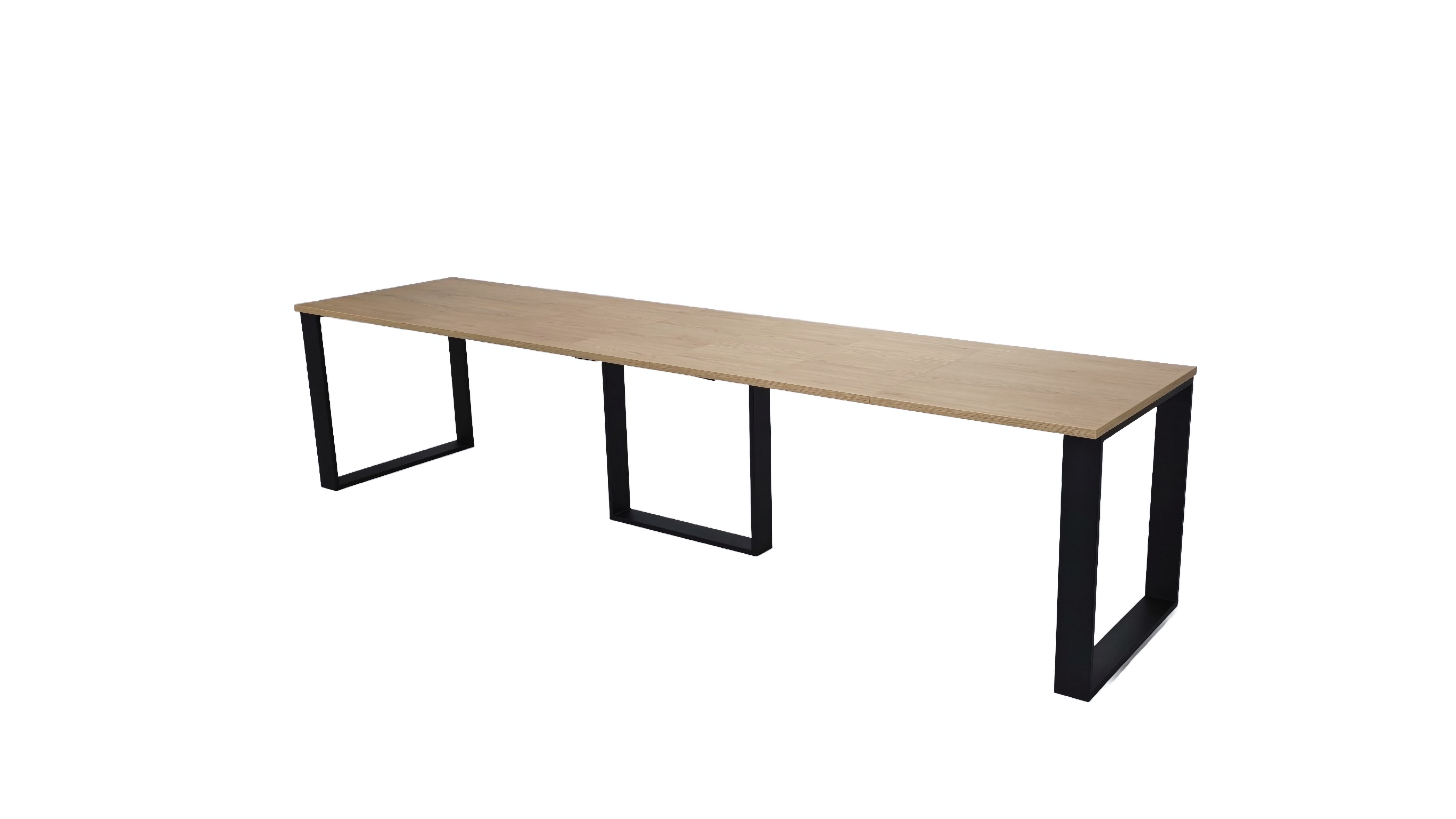 Endo-Moebel Kulissen-Esstisch "Borys 290" 130cm-290cm Kufengestell günstig online kaufen