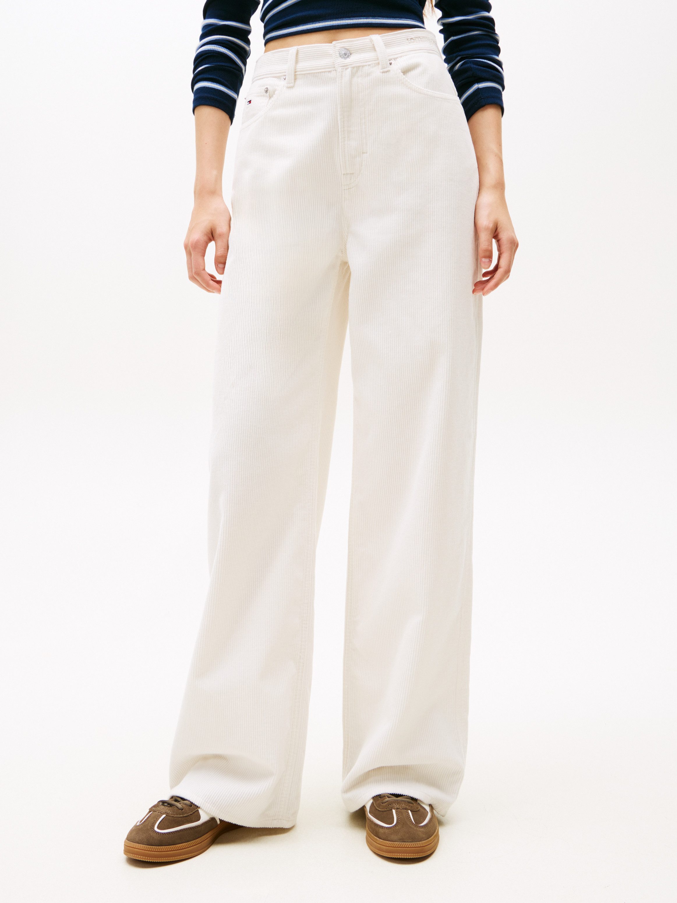 Tommy Jeans Cordhose TJW CLAIRE HR WIDE CORD