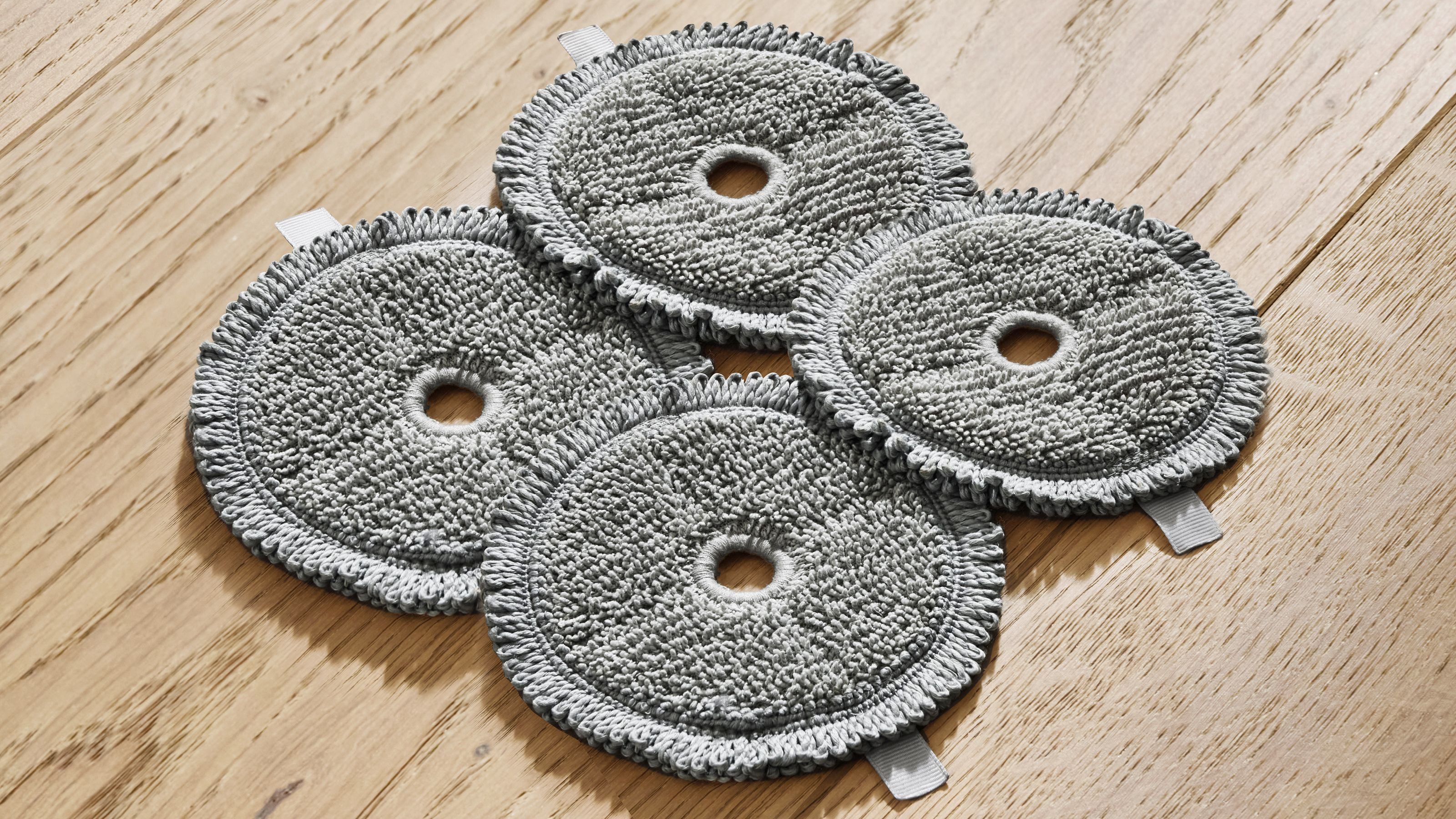 BOSCH BHZUPAD1 Mikrofaserpad (Durchmesser 14 cm, 4 Stück)