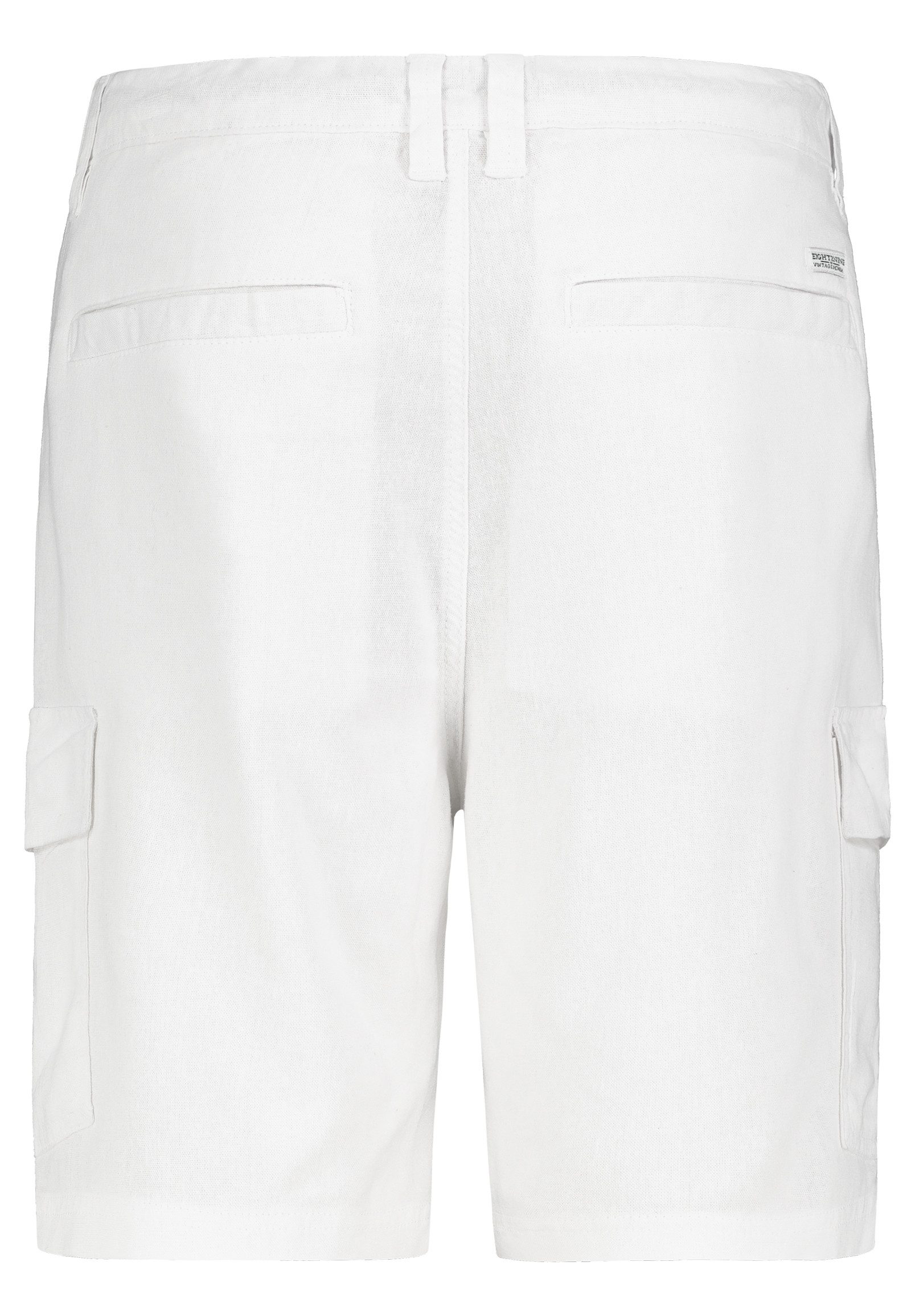 Eight2Nine Cargoshorts Vintage-Style Leinen Bermuda mit Kordelzug und Tasch günstig online kaufen