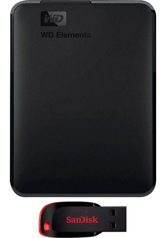 WD Elements Portable externe HDD-Festplat...