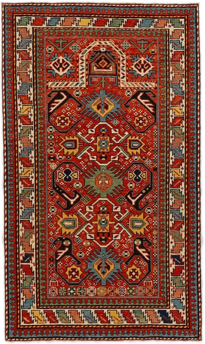 Orientteppich Anatolien Shirwan 89x148 Handgeknüpfter Orientteppich, Nain Trading, rechteckig, Höhe: 12 mm