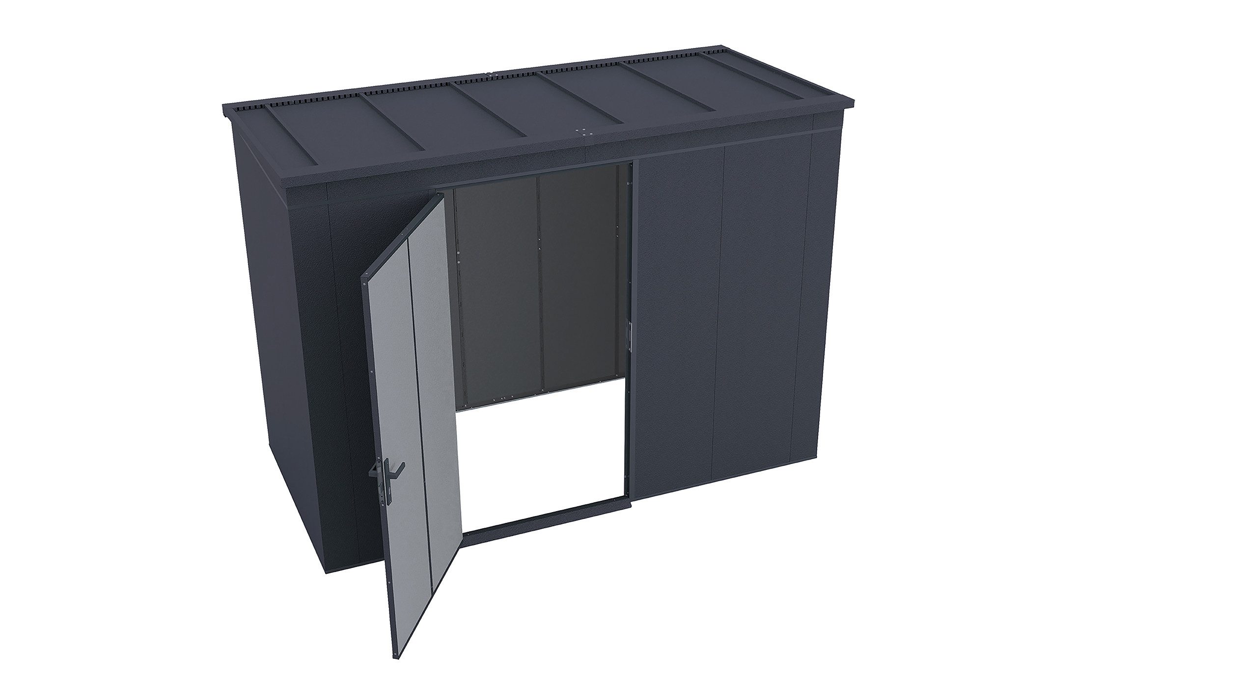 weka Gerätehaus Gary 7, BxT: 286x147 cm, Metall pulverbeschichtet, Größe 7