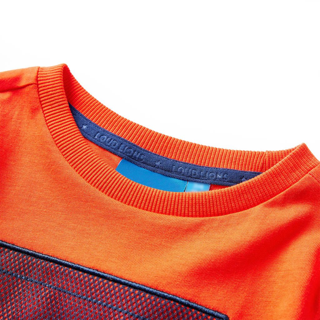 vidaXL Langarmshirt Kinder-Langarmshirt Hellorange 116