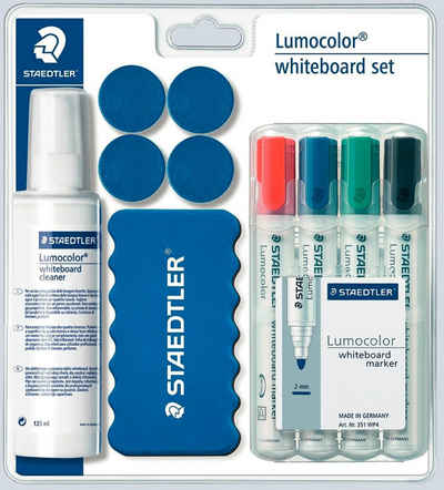 STAEDTLER Aktenordner Whiteboardmarker Set Lumocolor