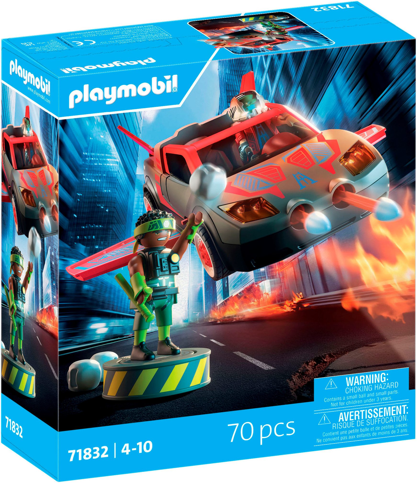 Playmobil® Helden-Multifunktionsfahrzeug (71832), Heroes Konstruktions-Spie günstig online kaufen