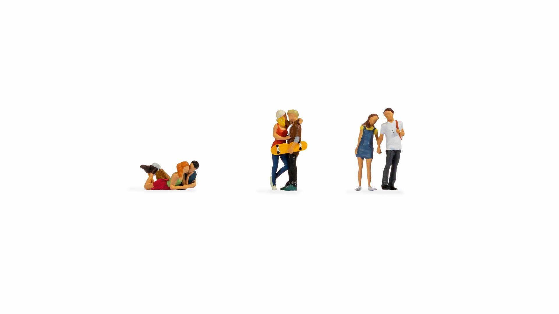 NOCH Dekofigur NOCH H0 Figuren Junge Paare Figuren-Set, handkolor