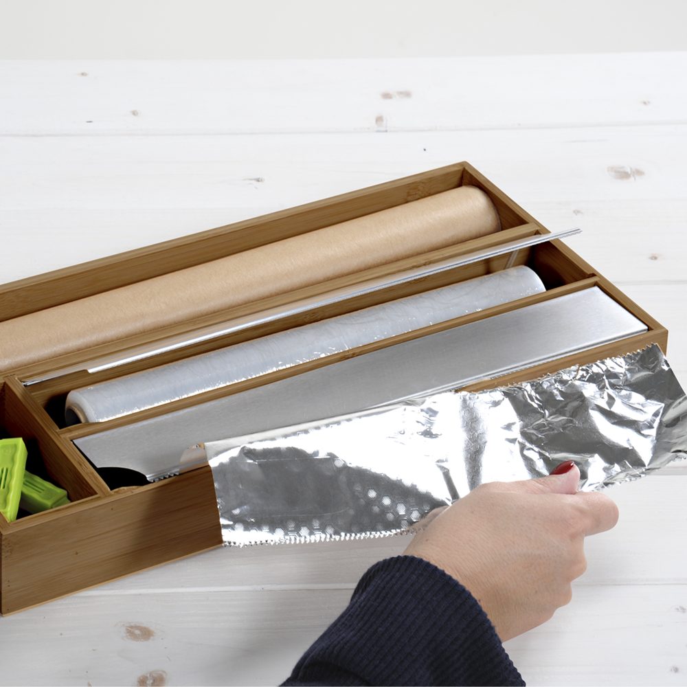 KESPER® Folienspender Schubladen-Folienspender mit praktischen Abreißkanten günstig online kaufen