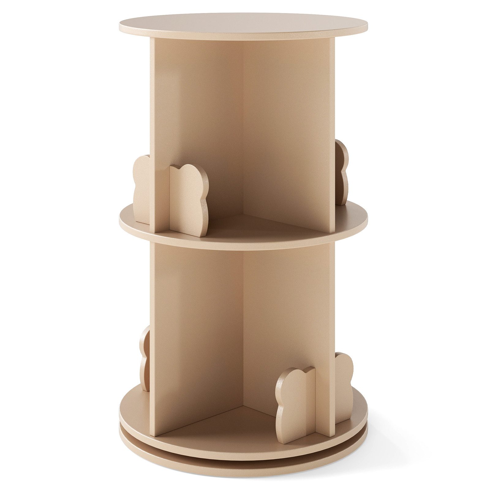 COSTWAY Kinderregal, Holz, drehbares Bücherregal für günstig online kaufen
