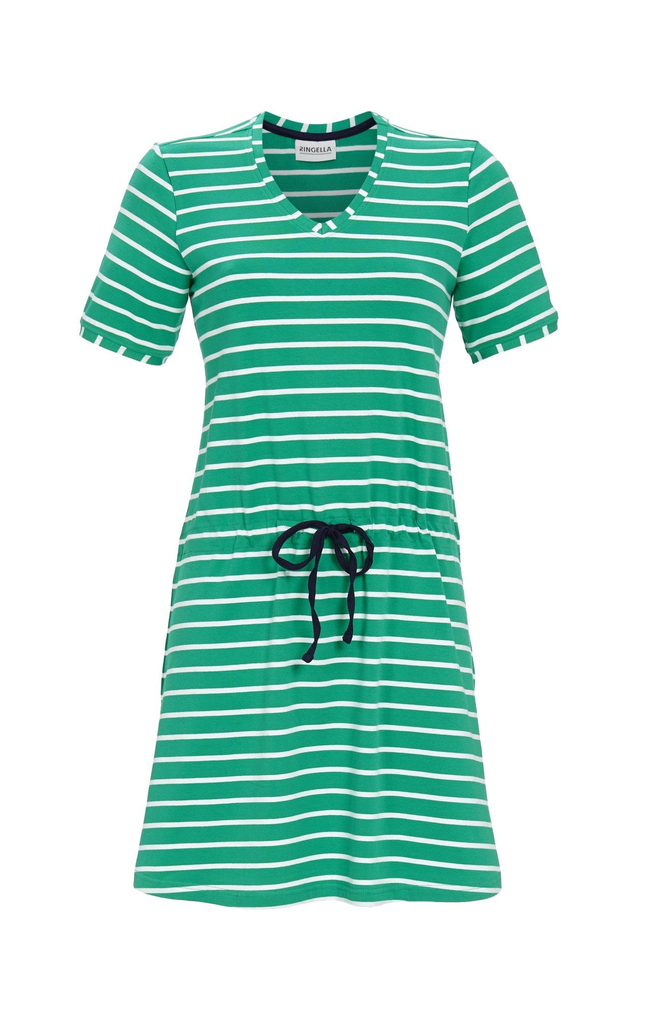 Ringella Sommerkleid mit Ringeldessin und Tunnelzug günstig online kaufen