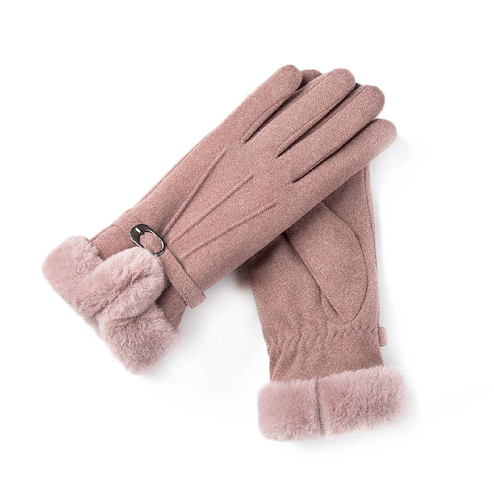 Warme LilaB Winddichte Schnee-Ski-Handschuhe Winterhandschuhe, blasses Fahrradhandschuhe Blusmart